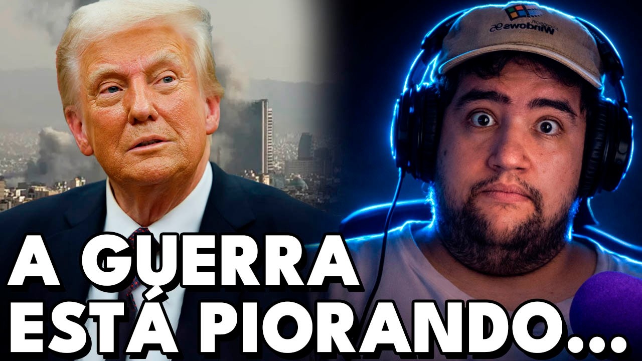 GUERRA DO IRÃ ESTÁ PIORANDO MUITO...