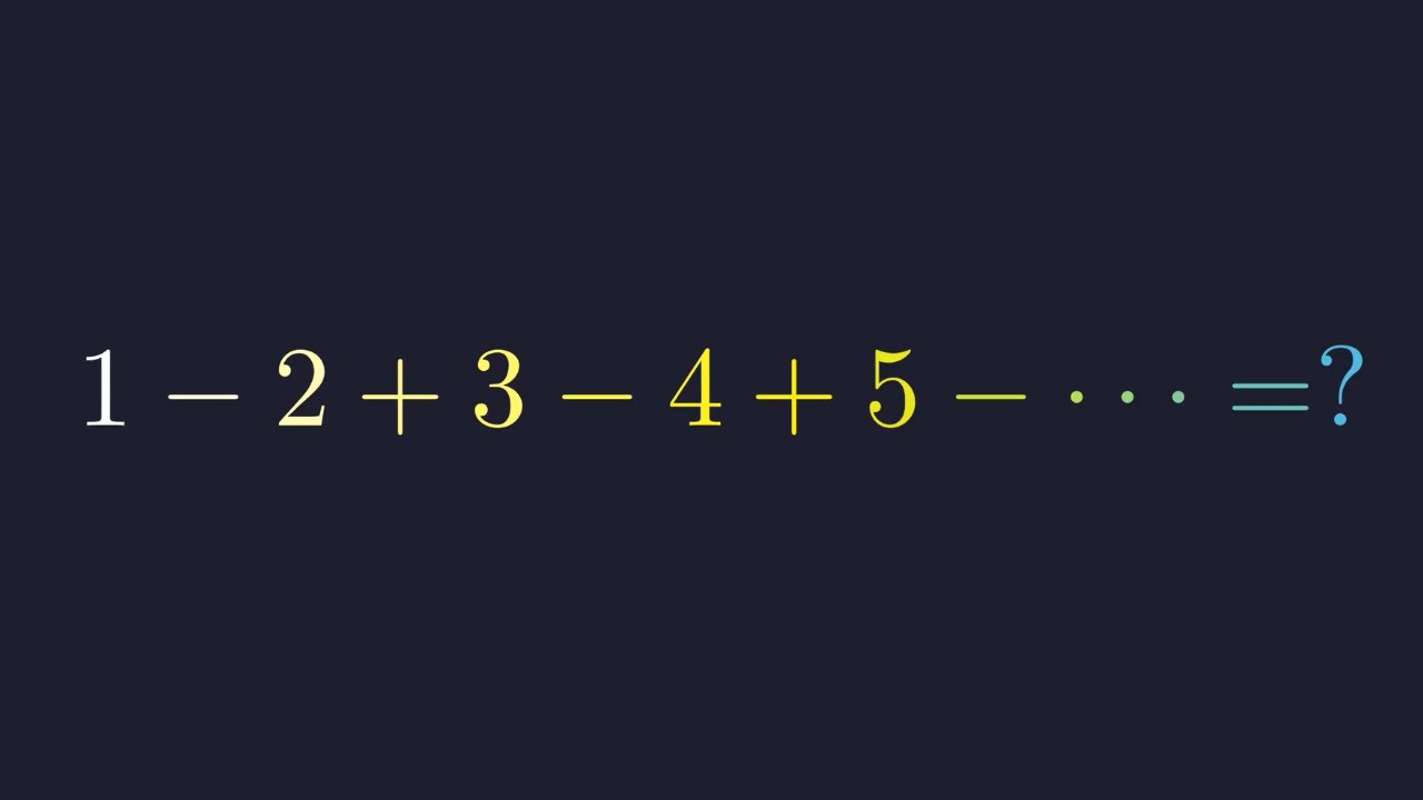 This INFINITE Series Equals 1/4... And Mathematicians PROVED It! 🤯