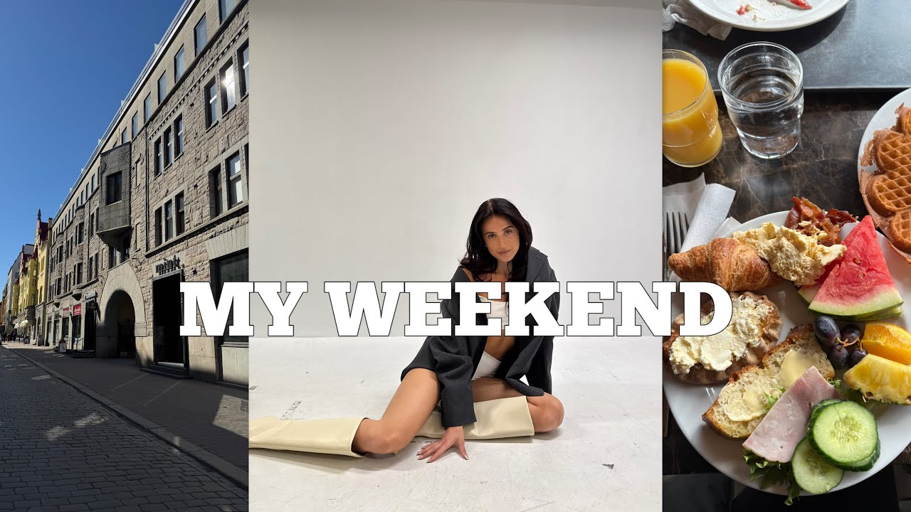 MY WEEKEND - tanssia, kuvaukset ja sunnuntaibrunssi