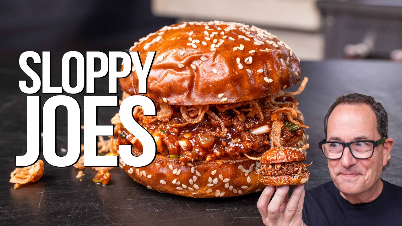 THE BEST SLOPPY JOES I'VE EVER MADE... | SAM THE COOKING GUY