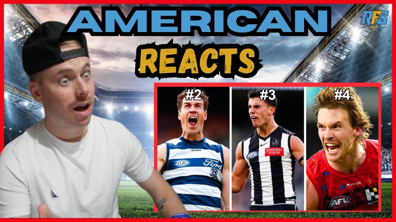 РЕАКЦИЯ АМЕРИКАНЦЕВ НА 20 ЛУЧШИХ ИГРОКОВ AFL 2025 ГОДА || REAL FANS SPORTS