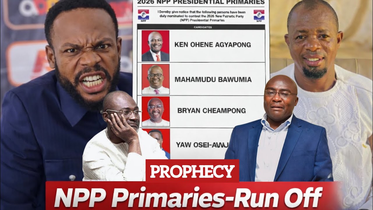 PROPHECY 🔥NPP Primaries Will Go Run-off Bawumia Will Lead But..Rojah Will Fade off in 2yrs-Seer Gyan