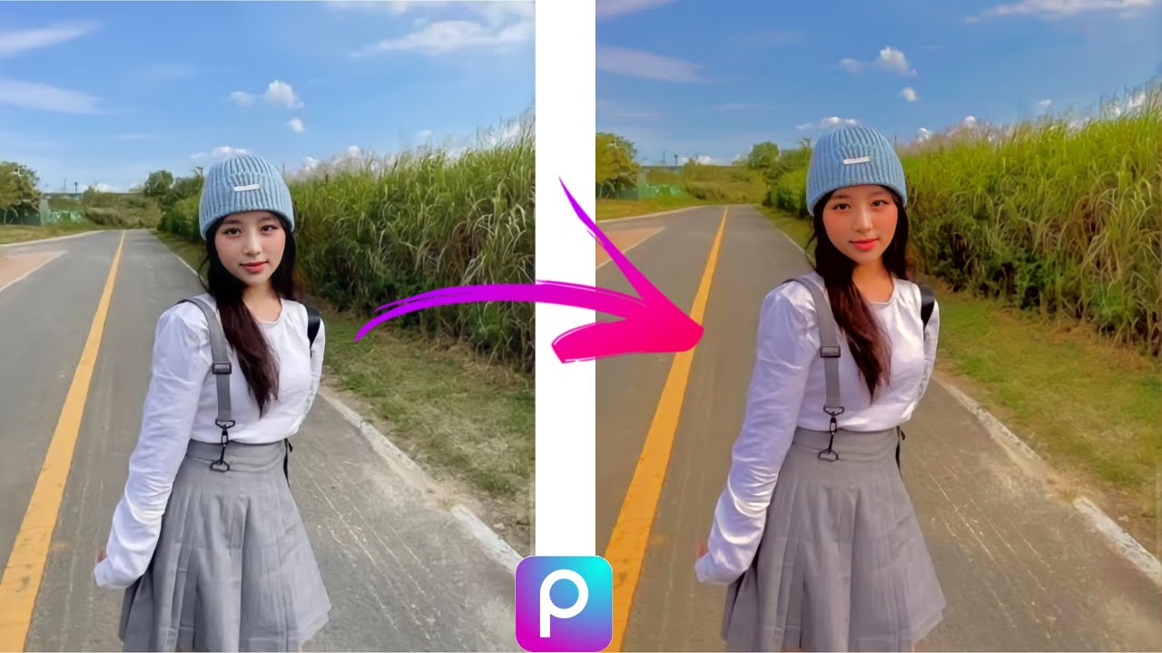 طريقه عمل فلتر الأيفون باستخدام برنامج بيكس أرت PicsArt.