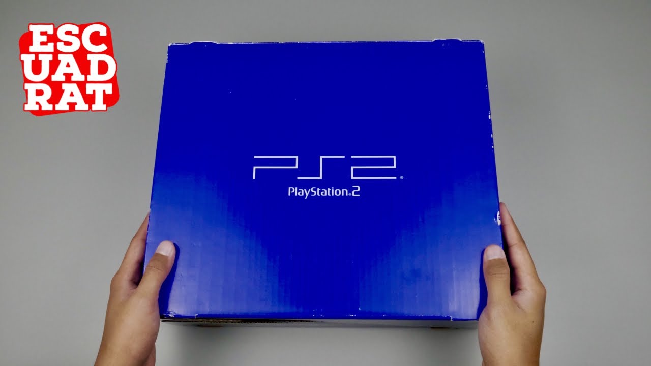 Распаковка первой модели PS2, выпущенной Sony в марте 2000 года, PlayStation 2 SCPH-10000 Russia