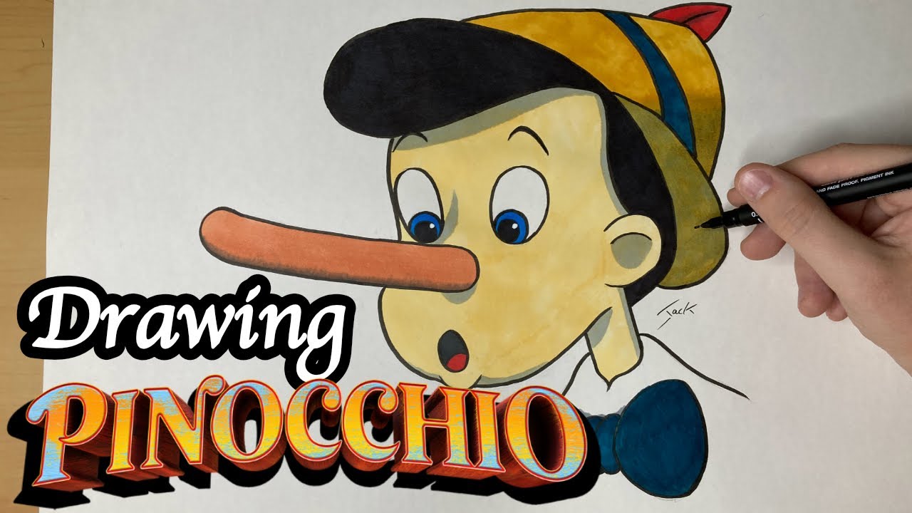 How To Draw PINOCCHIO!! | Cartoon Club