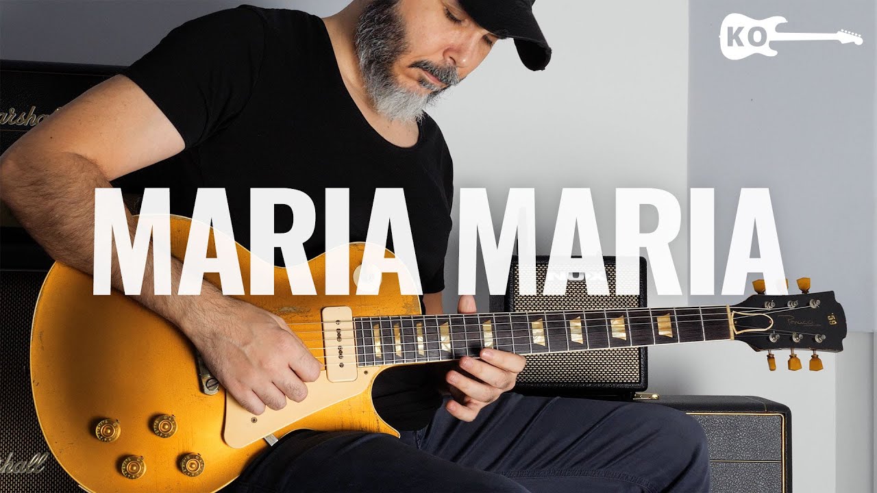 Santana - Maria Maria - Electric Guitar Cover by Kfir Ochaion - NUX Mighty 8BT