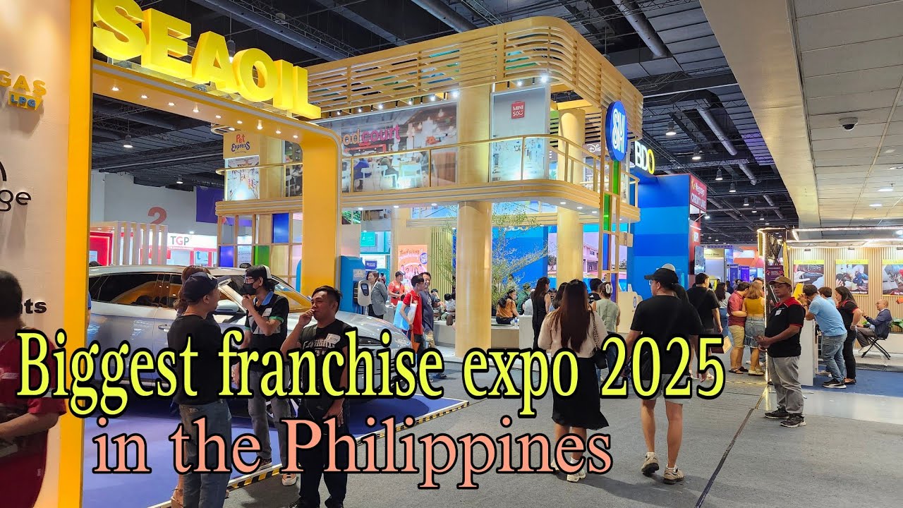 Franchise Asia Philippines 2025 Walking Tour | SMX Convention Center Manila 🇵🇭