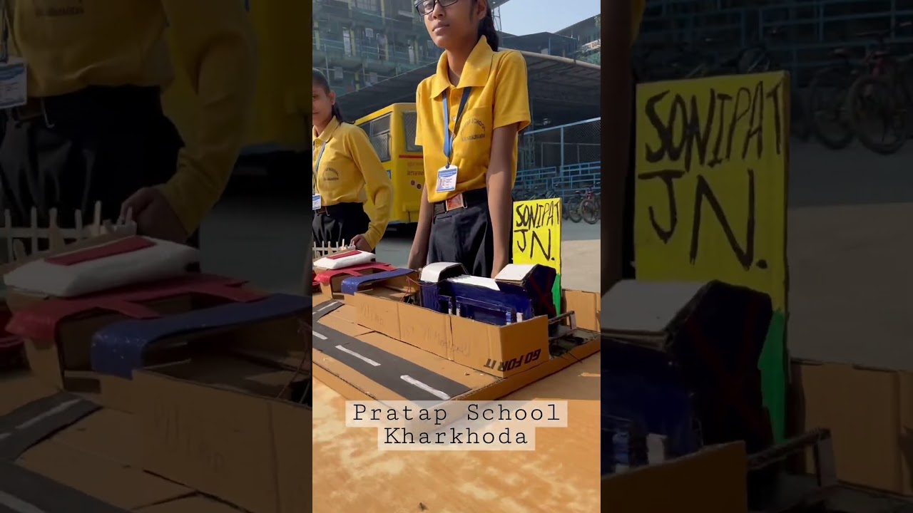 Science exhibition @Pratap School  #explore #school #students #haryana #future #growth #knowledge