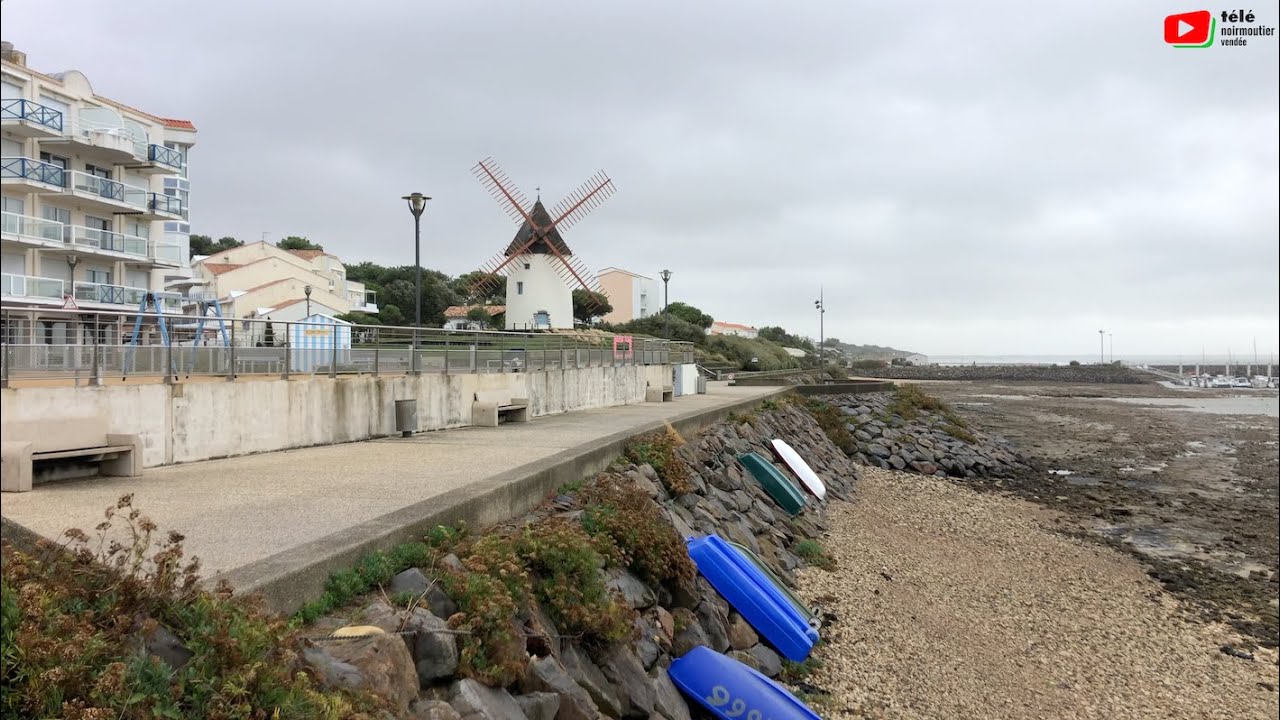 JARD-SUR-MER  |  Le fort vent d'Automne  | Télé Noirmoutier Vendée