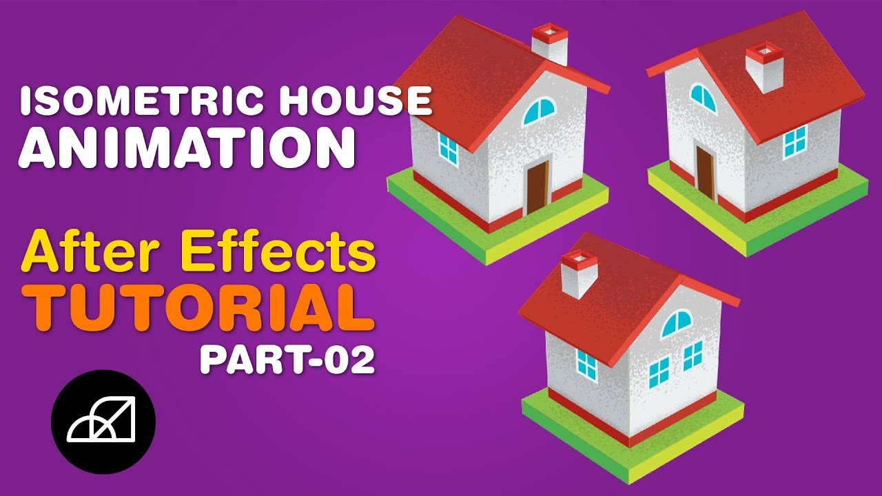 How to Create Isometric House Animation, Adobe After Effects Tutorial - No Third Party Plugin