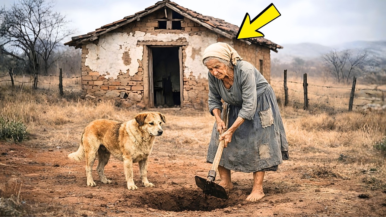 AOS 82 ANOS, ELA CAVOU A TERRA PARA N&Atilde;O PASSAR FOME&hellip; MAS O QUE ENCONTROU MUDOU TUDO