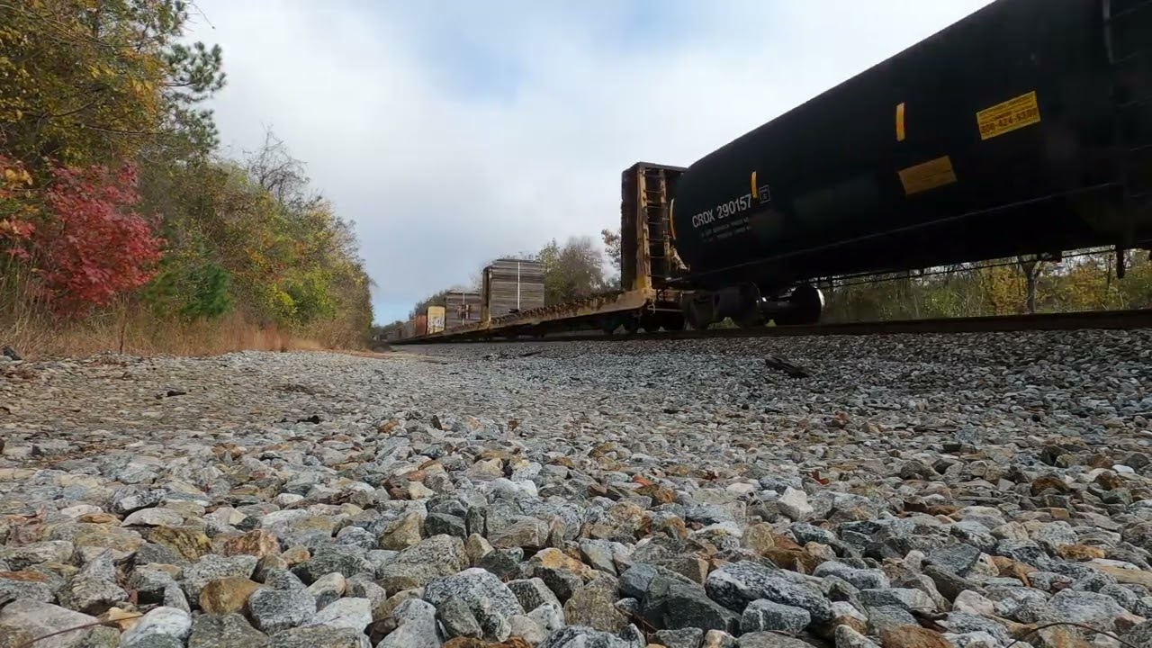 Watch This Train Rush Past the Camera!