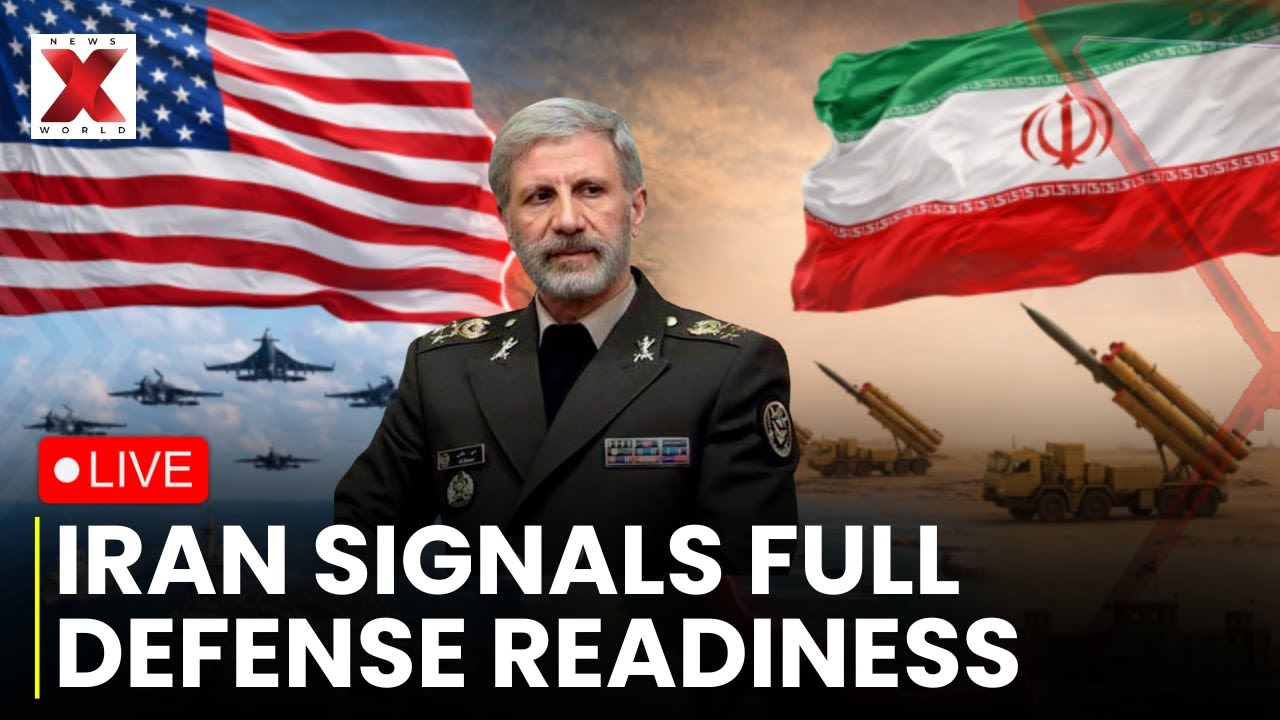 US-Iran War LIVE: Iran Army Chief Says Ready to Defend Islamic Republic | US-Iran Tensions
