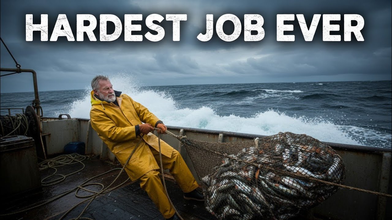 A day on a Trawler (take 2)🇮🇲🇮🇲🎣🎣