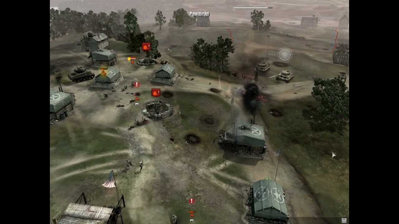 HD Company of Heroes BK-MOD v.4.02b Bitwa o La Fiere cz.2.wmv