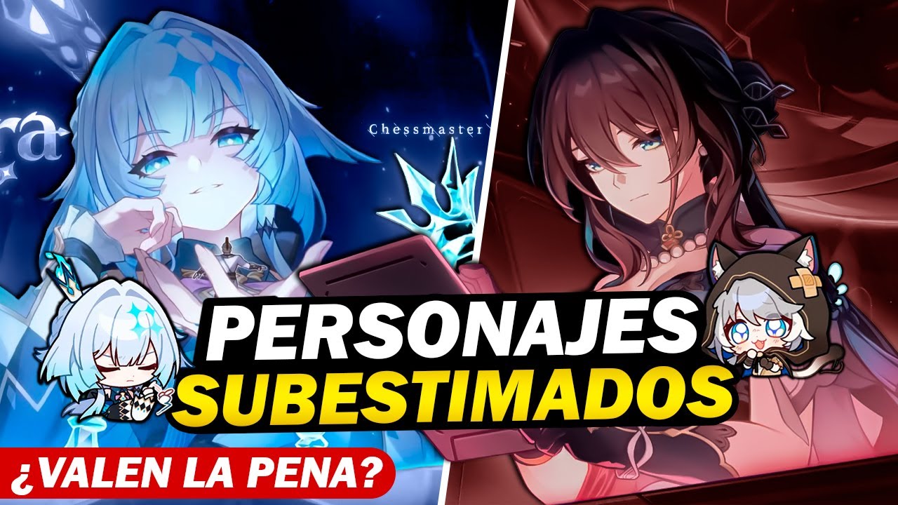 PERSONAJES INFRAVALORADOS por la Comunidad| HONKAI STAR RAIL