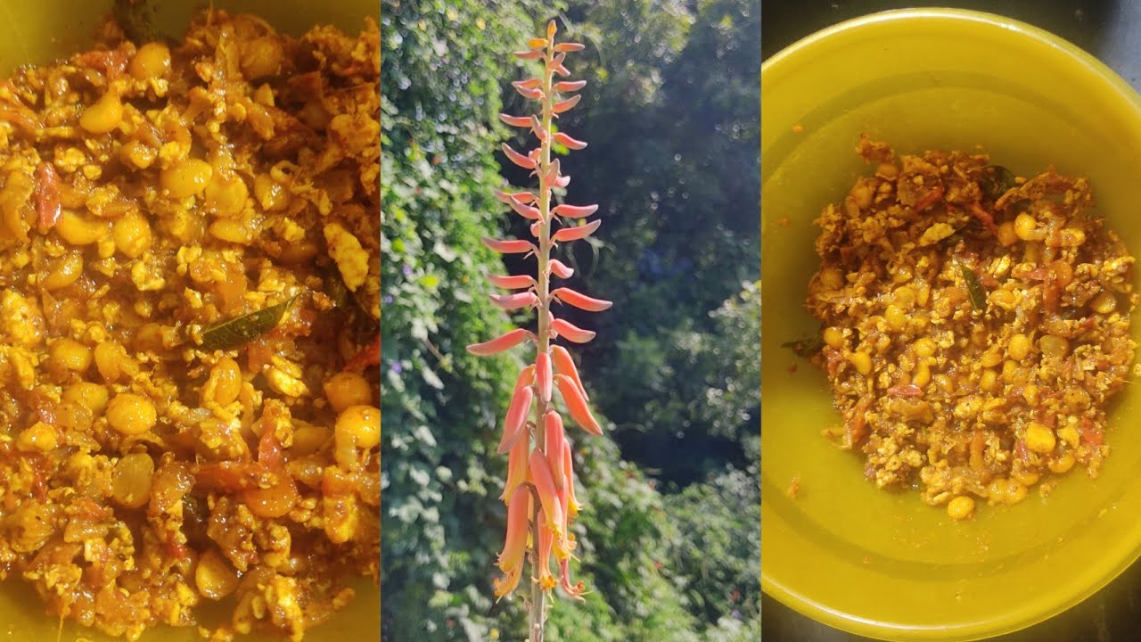 How to cook Aloe vera flower curry||కలబంధ పువ్వు కూర||Healthy & tasty||#trending #aloevera #youtube