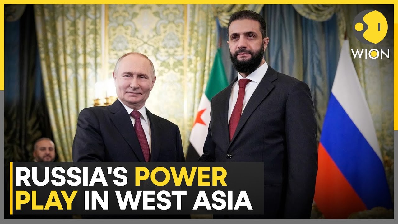 Putin Meets Al-Sharaa: Russia Aims To Retain Hmeimim And Tartous Bases | WION News