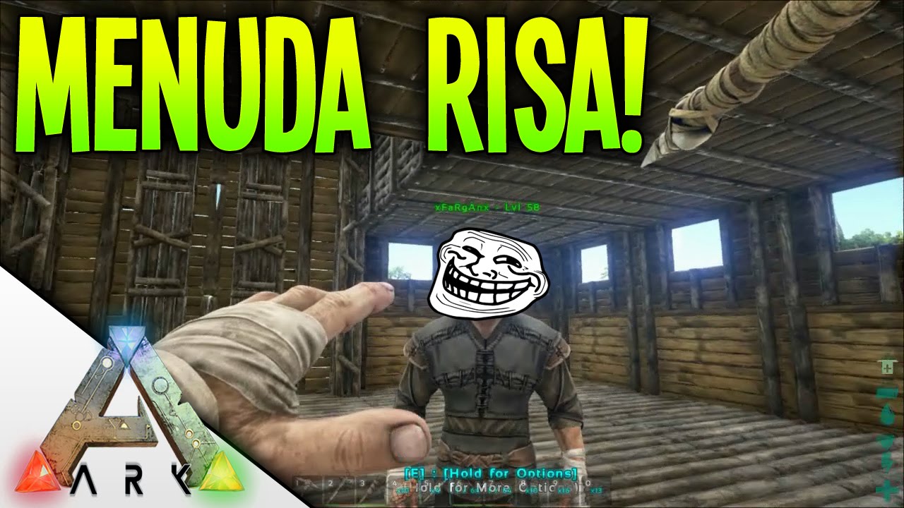 LLORANDO DE RISA, PUT* CARNO! XD | VILLATUBER EN ARK #1 | BraxXter