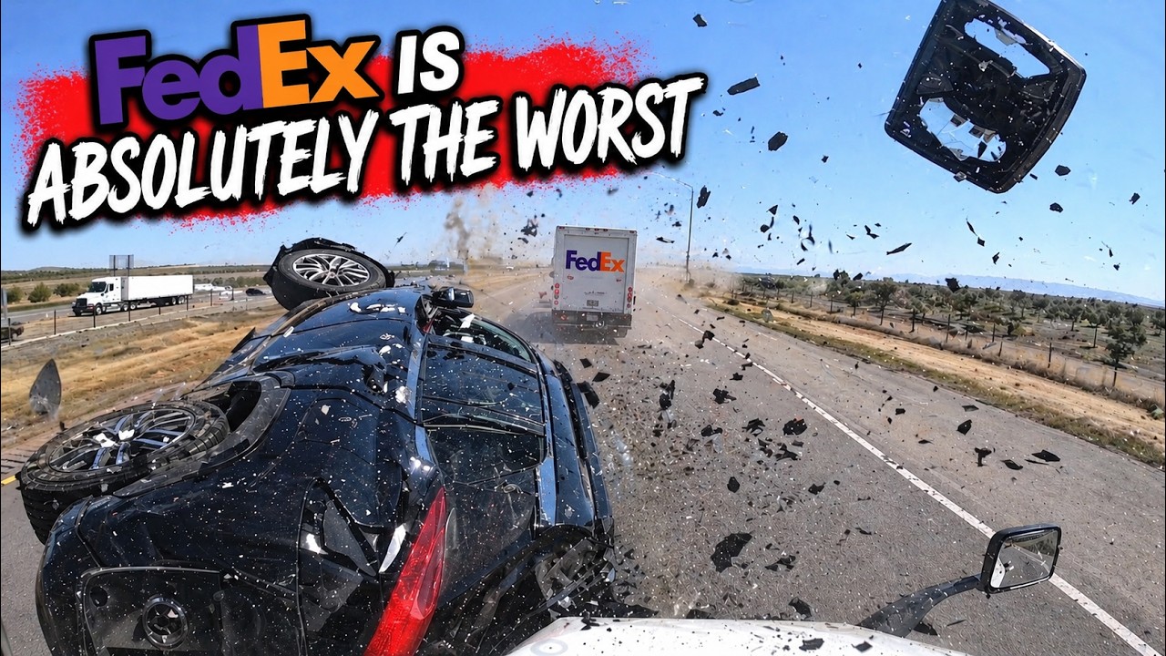 Fedex Drivers: Crashes, Mistakes & Road Rage