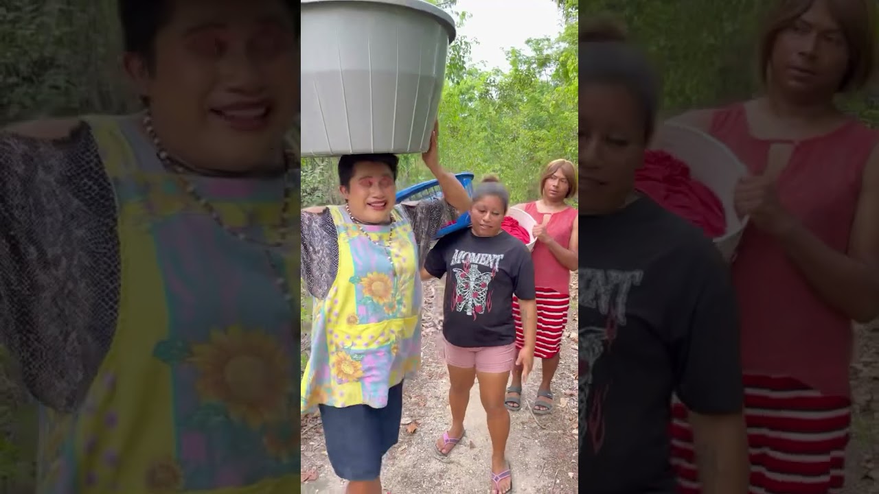 Doña Cata - Las Vecinas Chismosas Se Pelean Por Los Lavaderos Del Rio