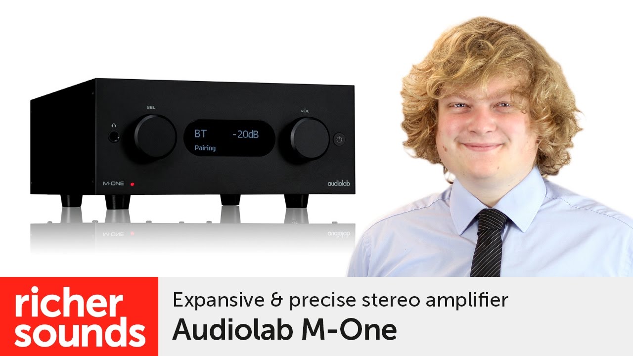 Audiolab M-One - stereo amplifier | Richer Sounds