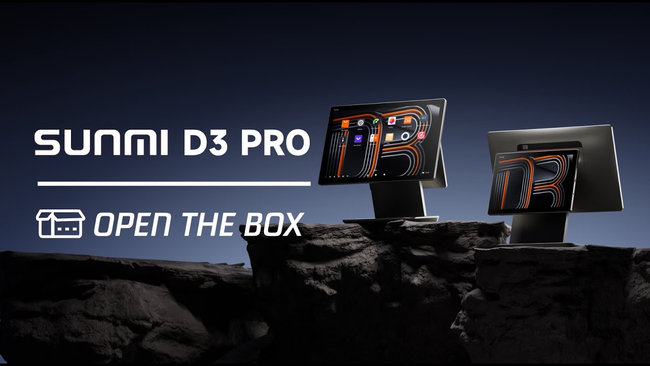SUNMI D3 PRO - Open the box