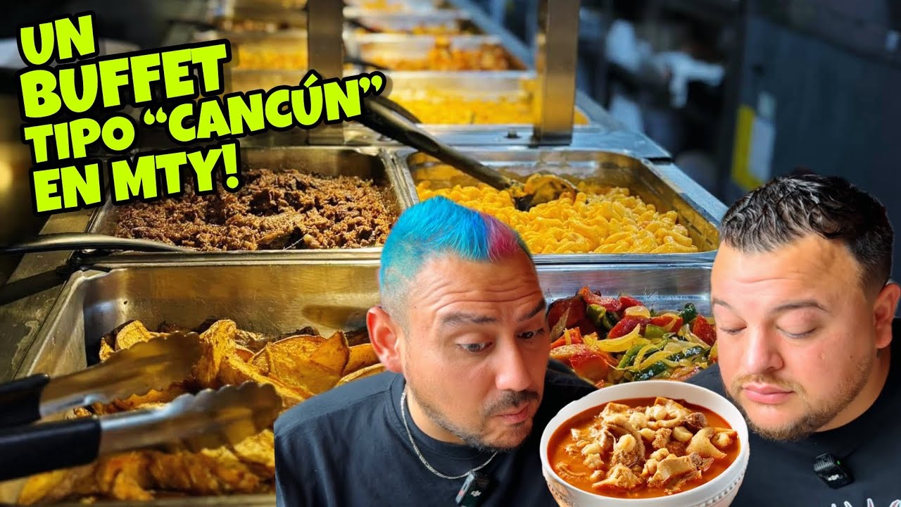 Encontramos Nuevo Buffet con BARBACOA Y MENUDO en Monterrey