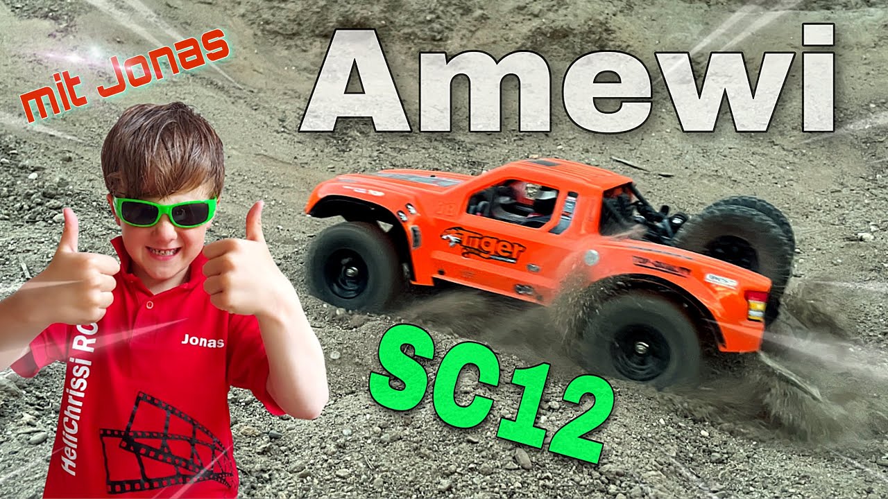Amewi SC12 Short Course Truck 4WD ,Dessert Racer, Fahrspass mit Jonas (6Jahre)