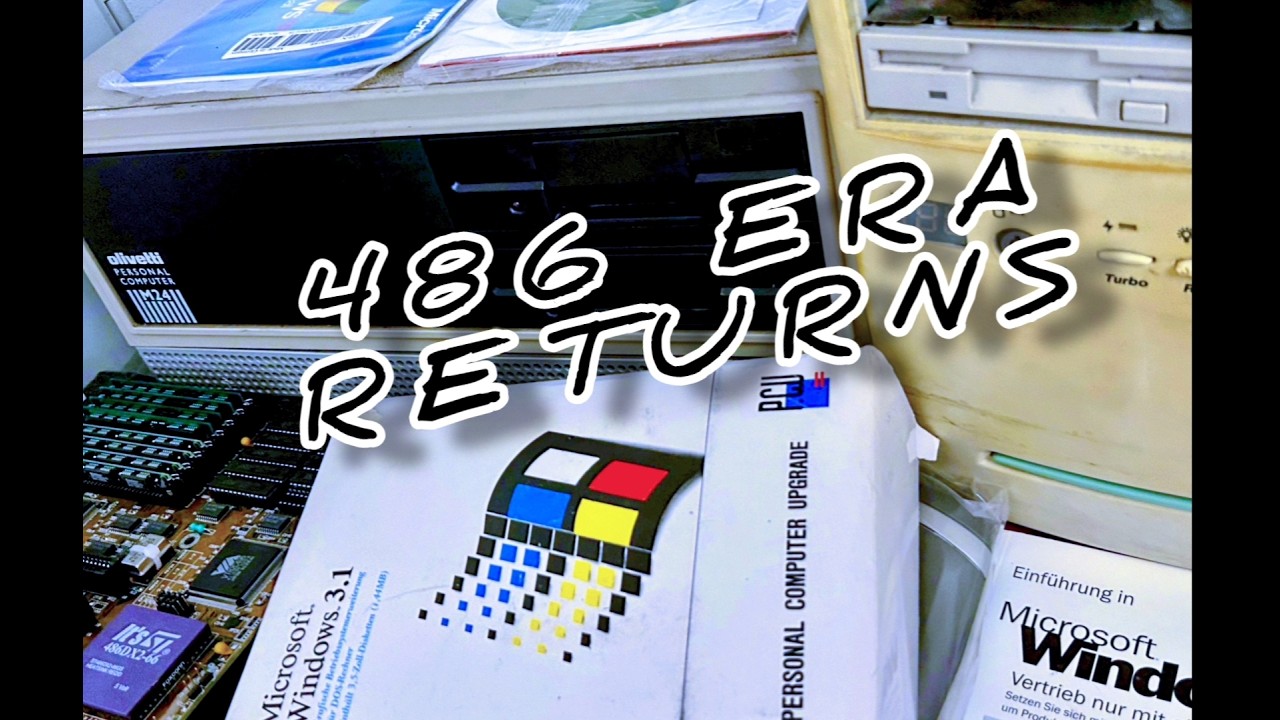 IBM 6x86L PR200+ Retro PC Build + 486 DX Hardware | Windows 3.1 Vintage System
