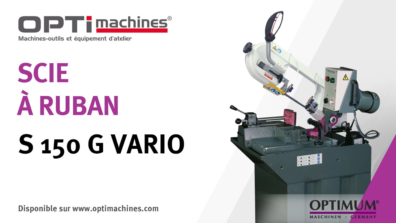 Scie à ruban OPTIMUM S 150 G VARIO