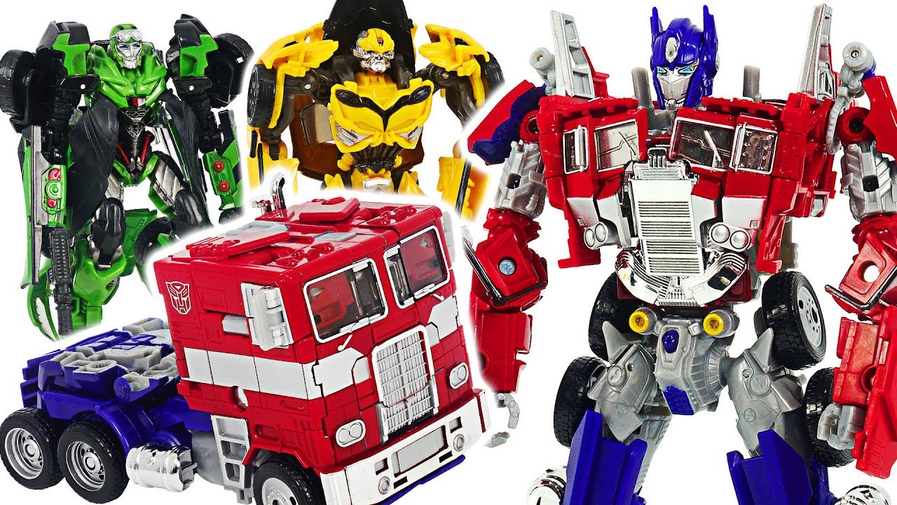 Transformers movie Bumblebee Optimus Prime! Defeat Decepticon Megatron! #DuDuPopTOY