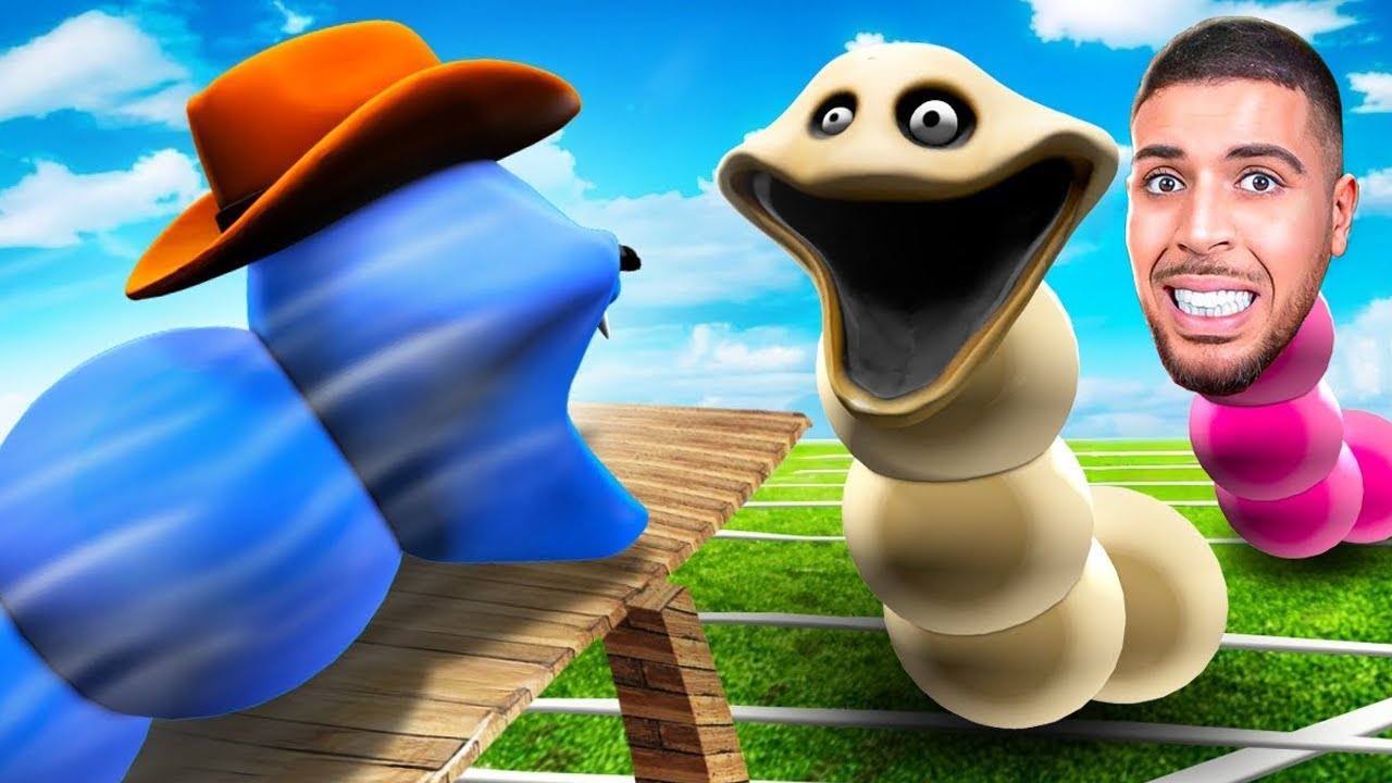 QUELLE VERS DE TERRE SAUTE LE PLUS LOIN ?! Hungry Worm Brainrot