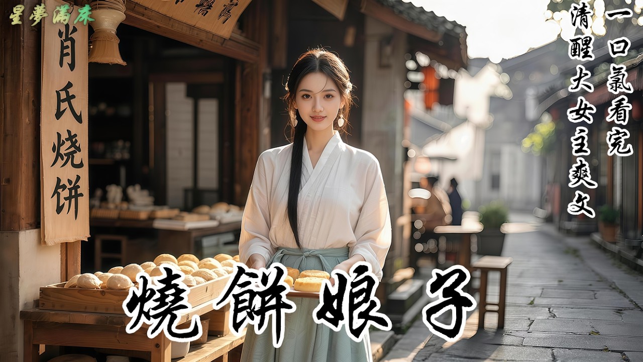 【燒餅娘子】二十五歲那年，我出宮回鄉。昔日說等我一生的竹馬卻已有了外室，那女人抱孩子跪着求我別和她爭。我笑着應了。在宮中，娘娘們爭寵，是為了權勢地位。我又不傻！為個薄情寡義的男人爭什麼？