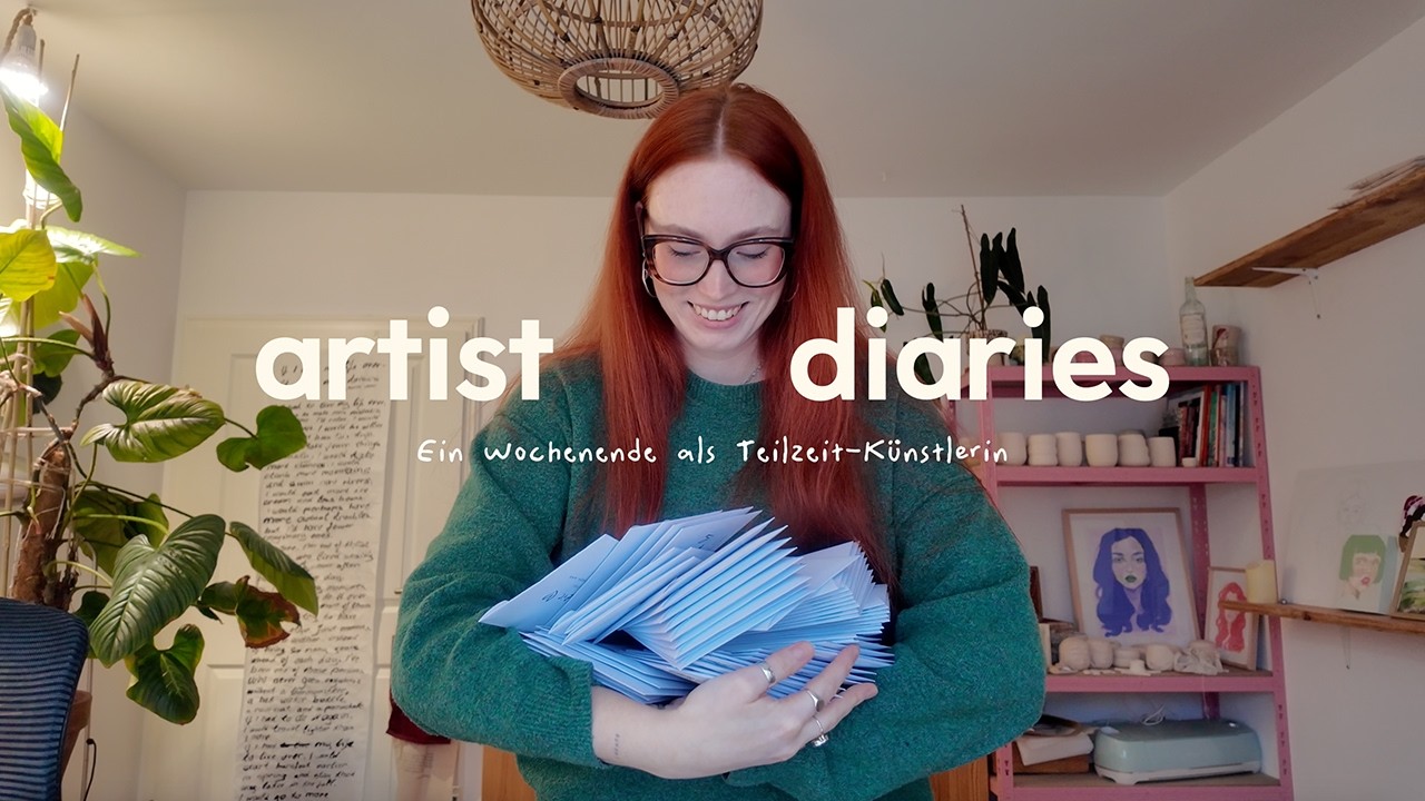 artist diaries 1 💌⭐️ Wundertüte verpacken & Originale verkauft