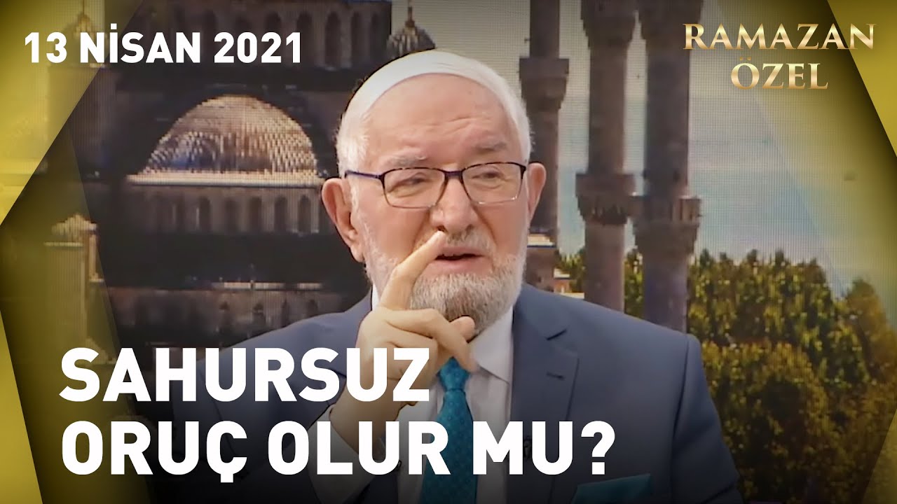 Sahur Yapmadan Oruç Tutulur Mu? - Necmettin Nursaçan'la İftar Saati