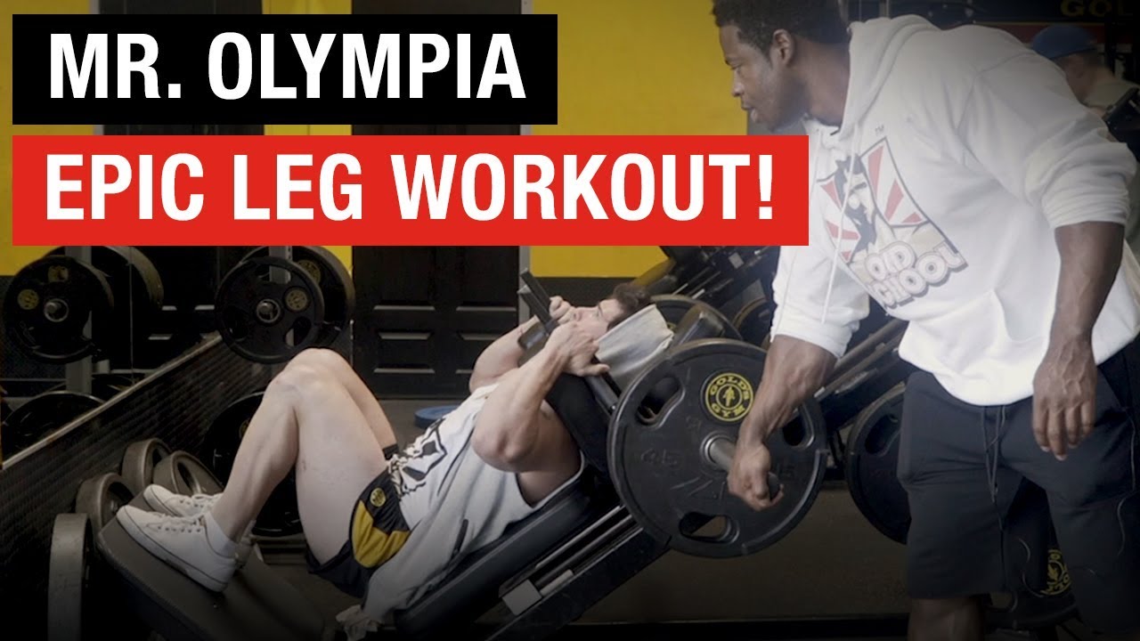 Breon Ansley Destroys Anel Kadiric on Leg Day!