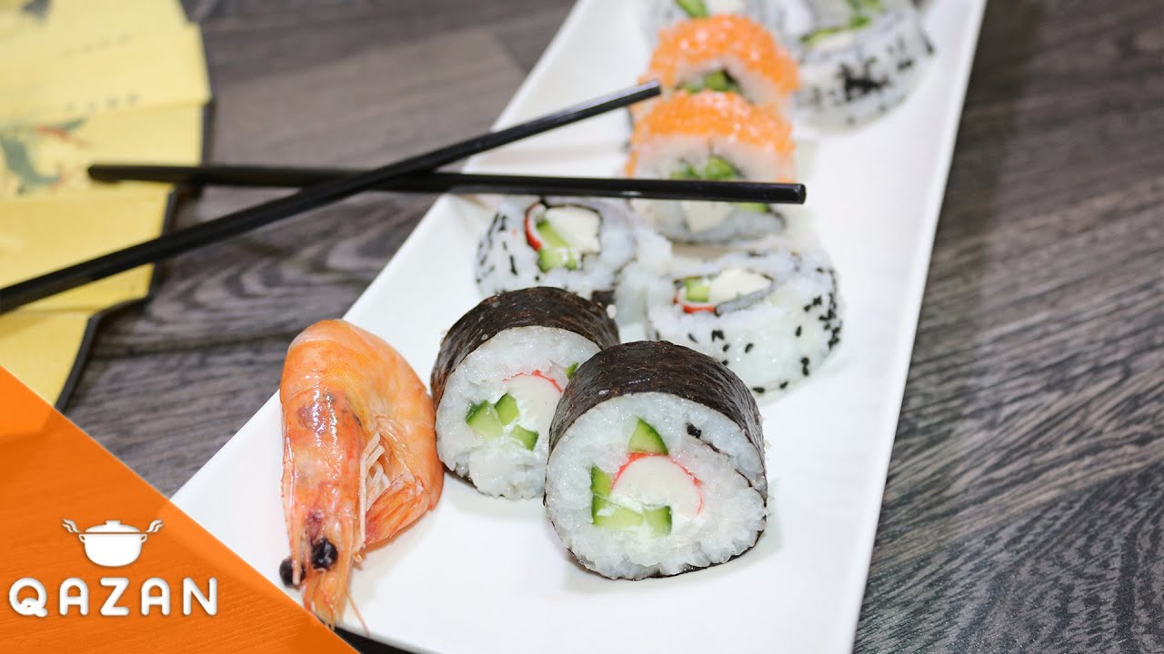 EVDƏ NECƏ ASAN SUSHI(SUŞİ) HAZIRLAMAQ OLAR?