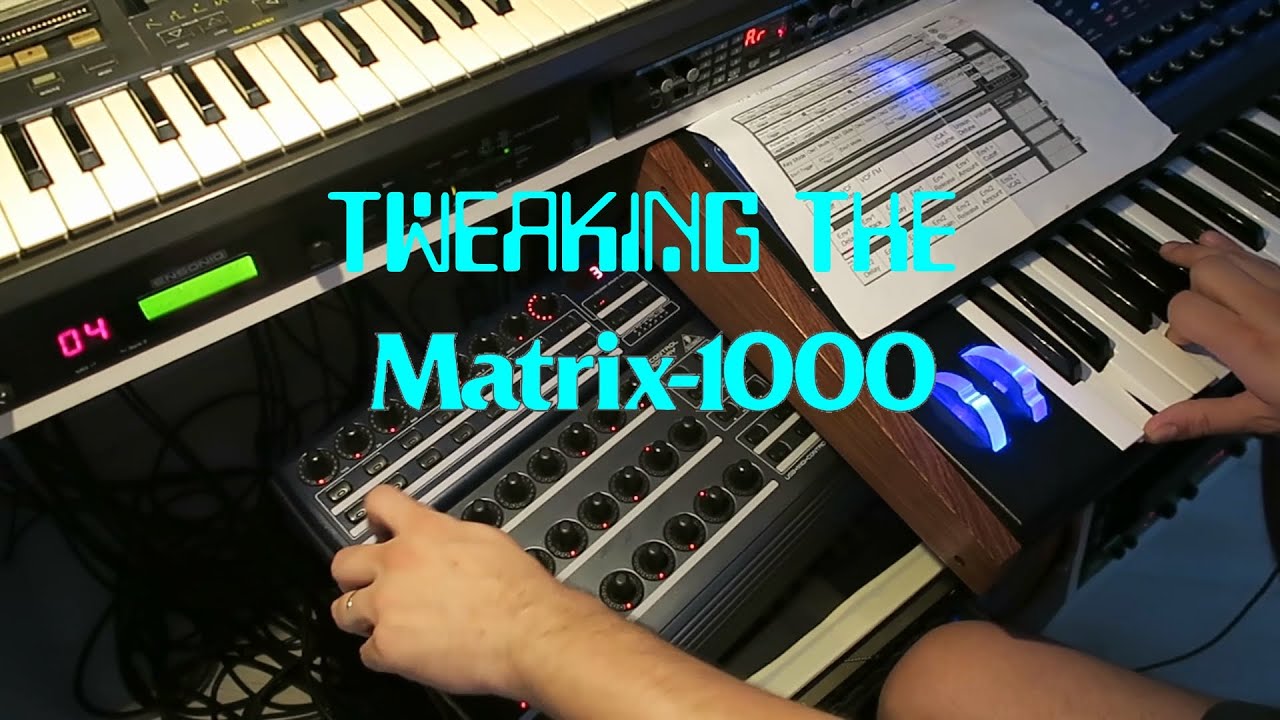 Tweaking the Matrix-1000 with BCR-2000