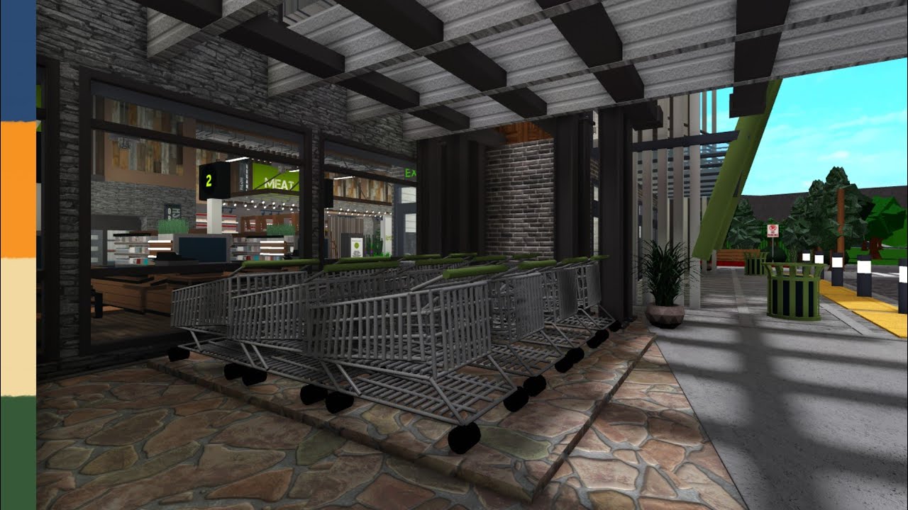 Grocery Store SpeedBuild Part 3 | ROBLOX Bloxburg | 1.6M