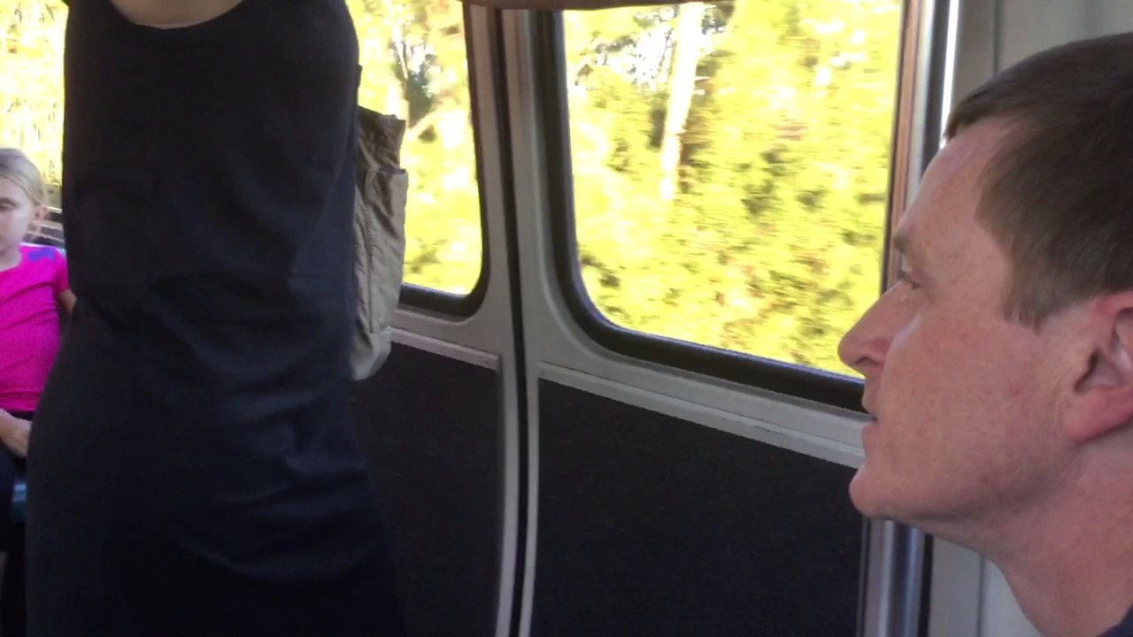 Disney World Monorail ride from Magic Kingdom to GF (Grand Floridian) Resort