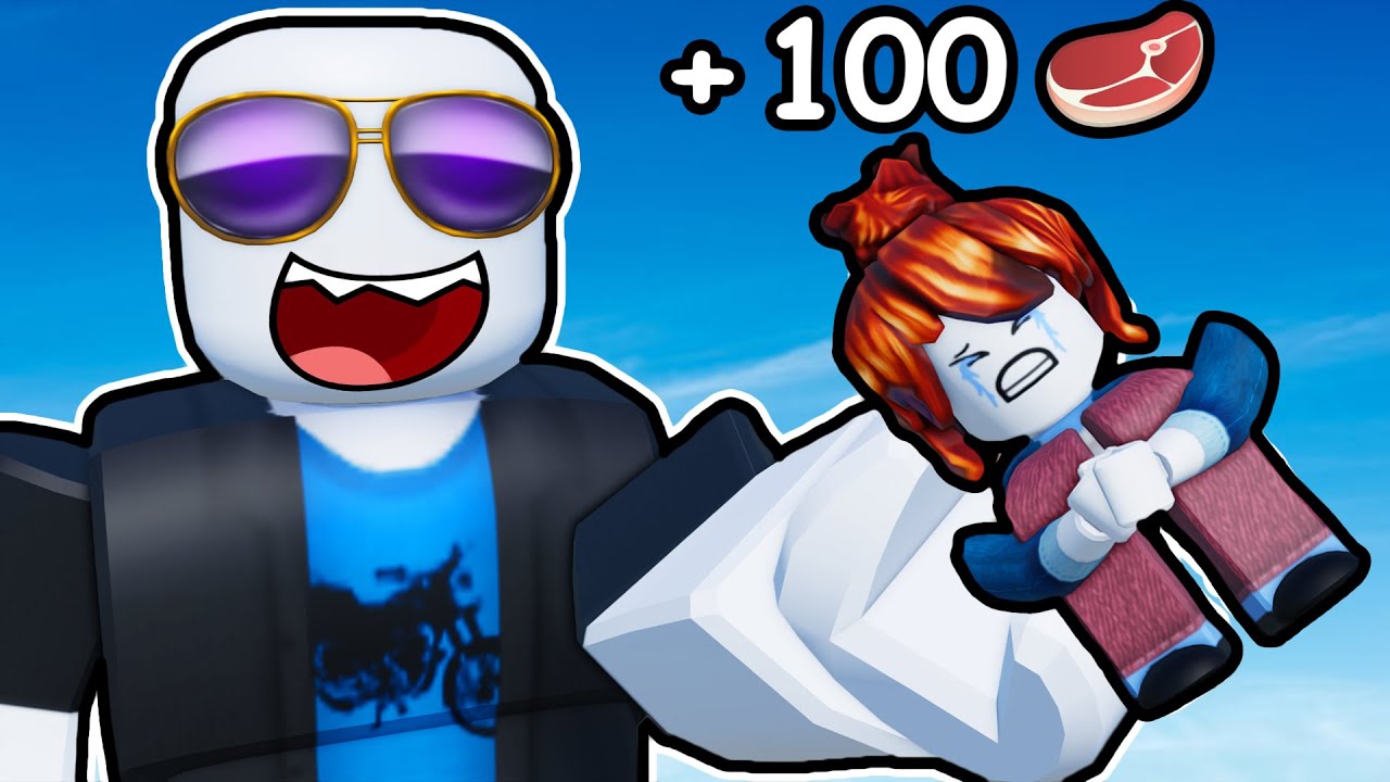 Eating THOUSANDS of HUMANS in Roblox...