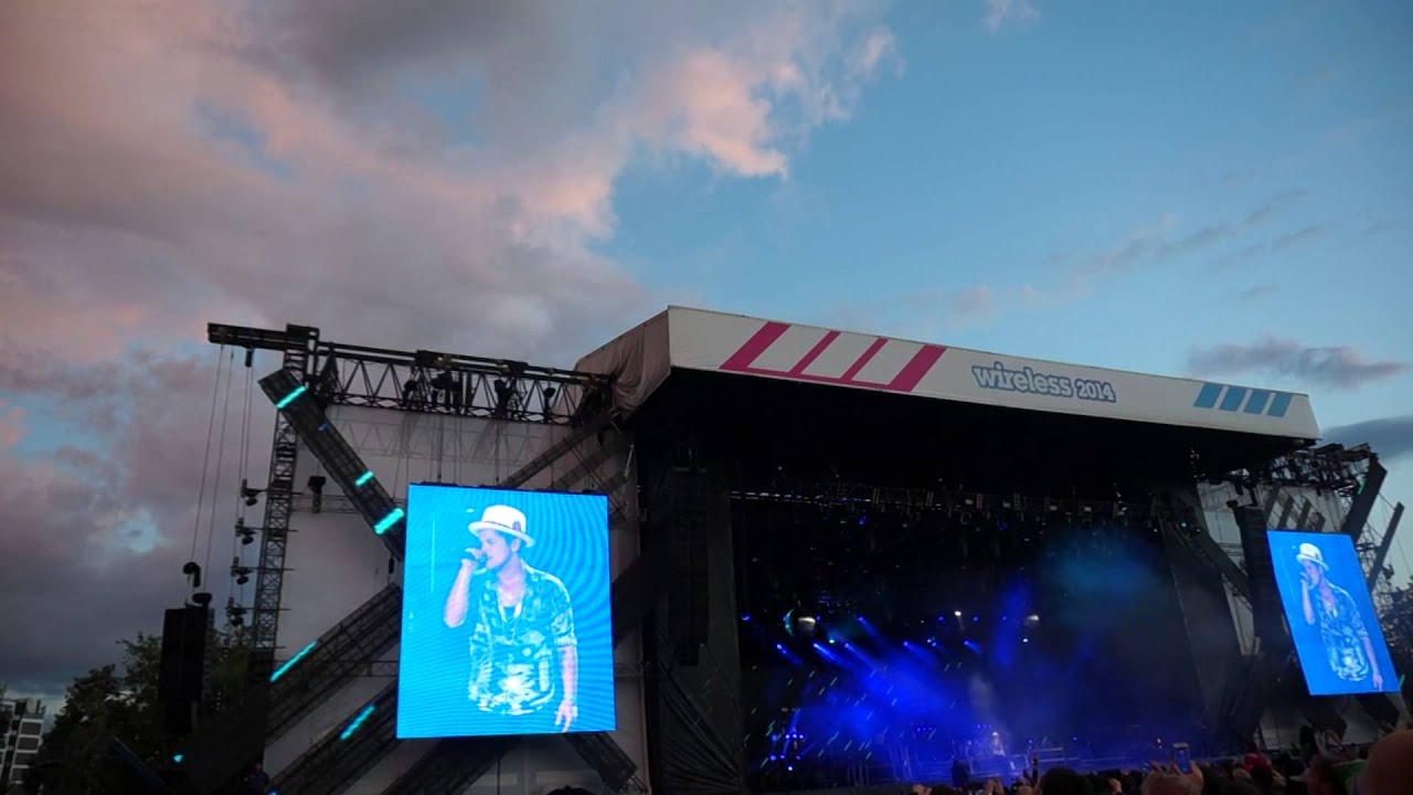 Bruno Mars wireless 2014 When i was your man [Live] London