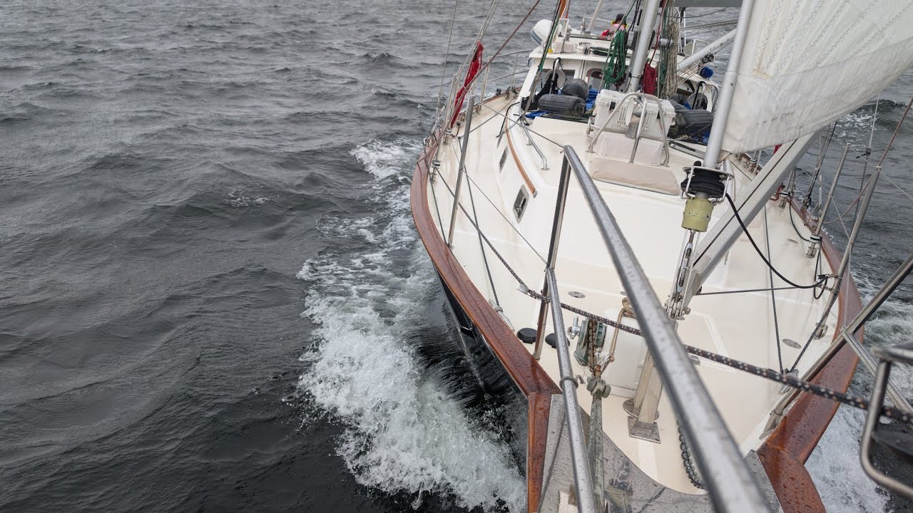 Skoal sailing Bellingham to Port Hardy 2025 North Cruise toward Alaska