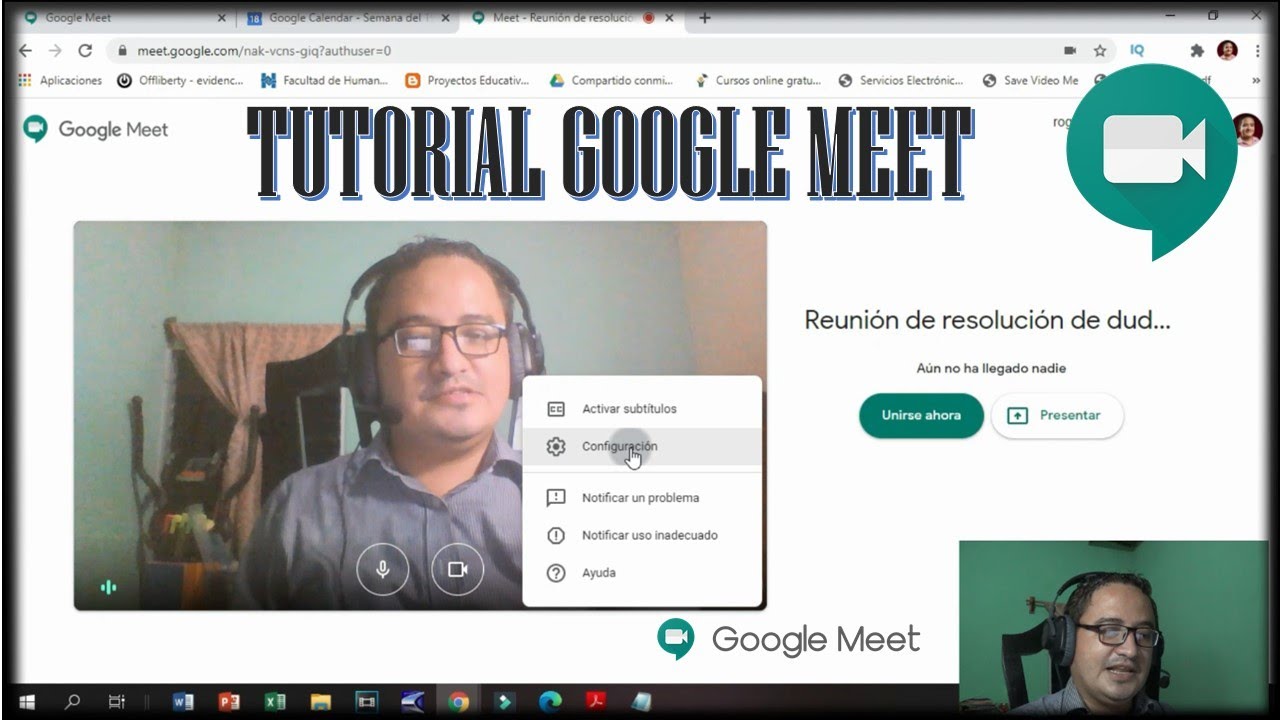 TUTORIAL COMPLETO USO DE GOOGLE MEET