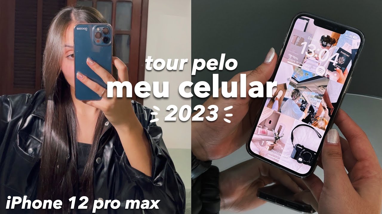TOUR PELO MEU CELULAR 2023 | iPhone 12 Pro Max📲