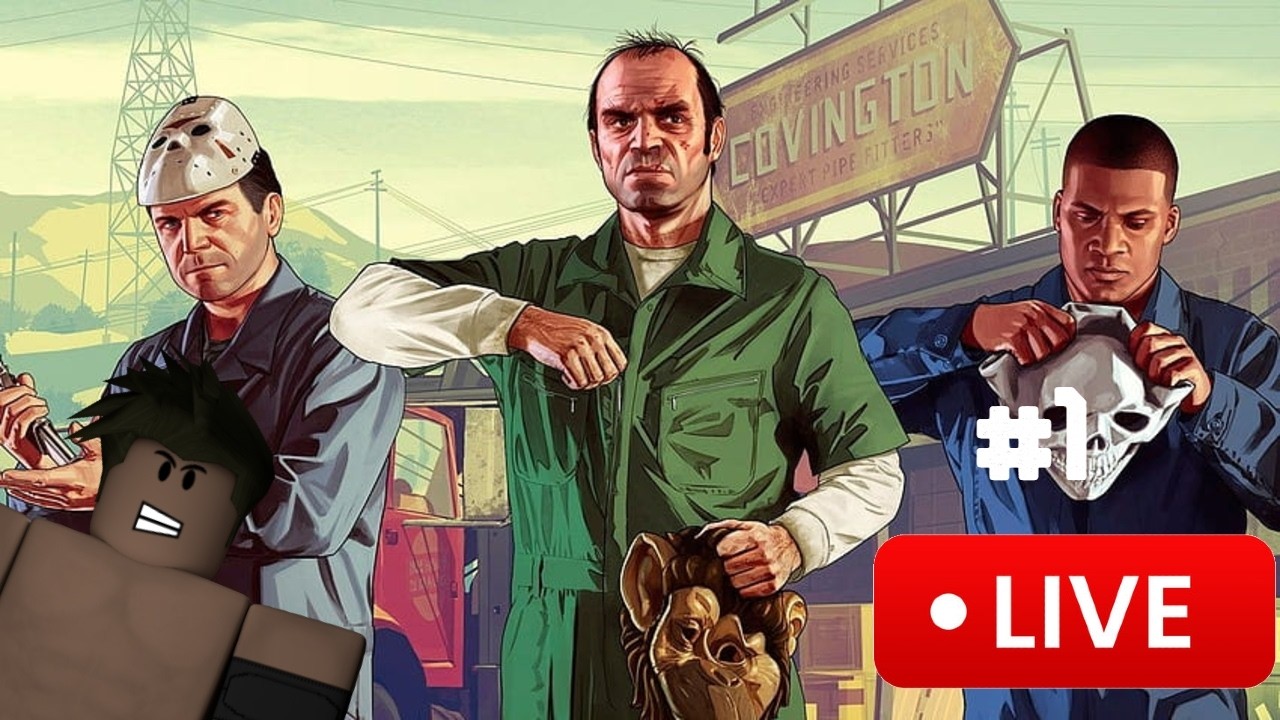 GTA 5 Story Mode on PS5: It All Started and Nothing Goes Wrong [Live🔴1]