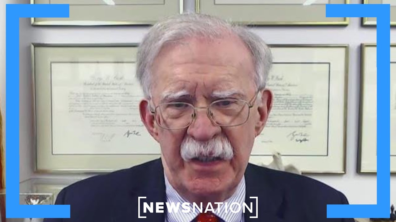 Bolton: ‘I don’t think Trump knows his objective in Iran’ | NewsNation Live