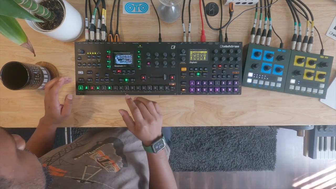 Live Session #4 - [DNB,Breakbeat,Jungle, W/ Octatrack, Digitakt, OTO Bam + BIM Reverb & Delay]