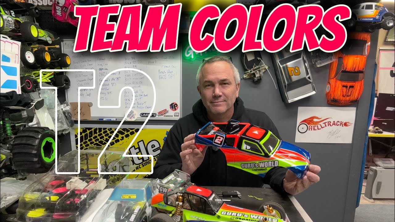 Раскраска Team Associated RC10T2 Jammin
